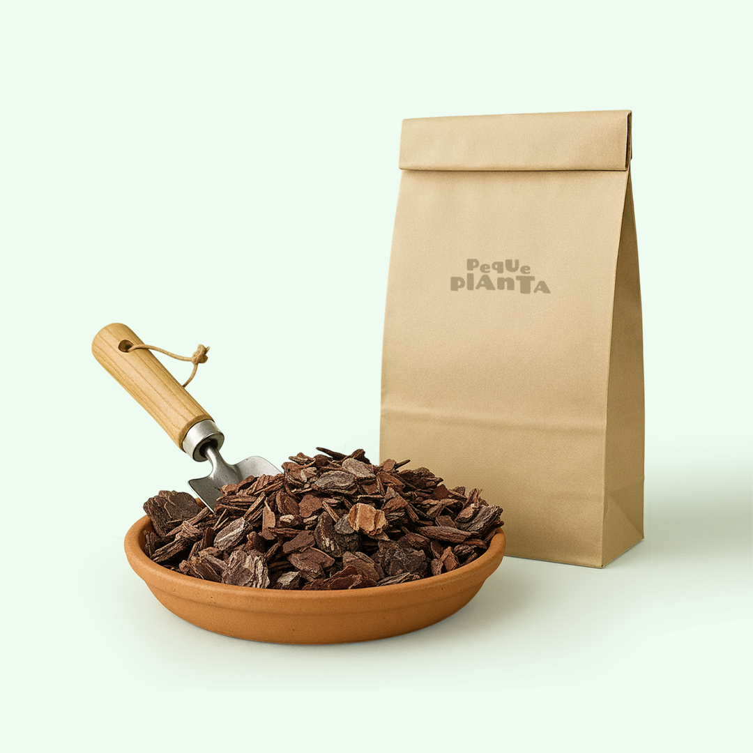 Sustrato corteza de árbol para plantas