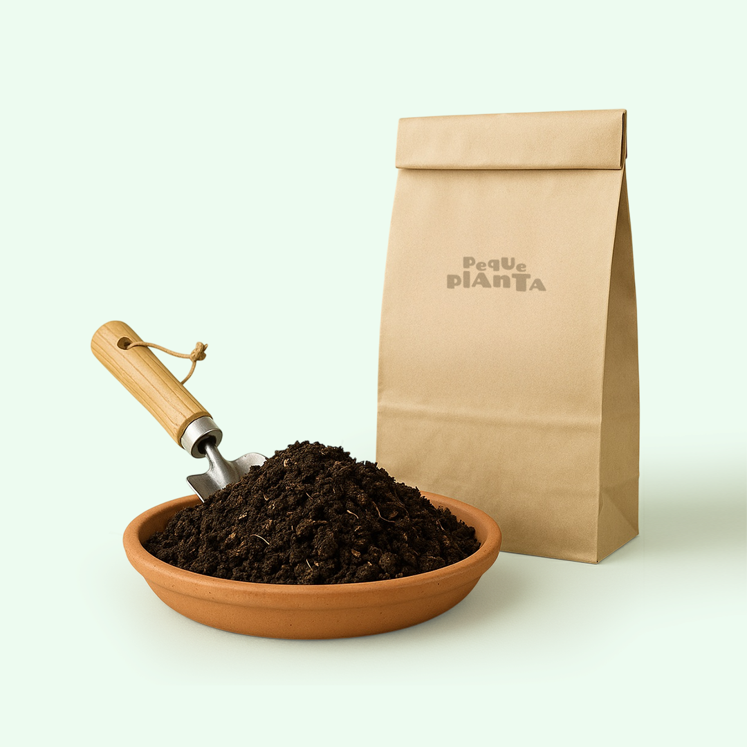 Humus de lombriz orgánico para plantas
